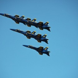 USN Blue Angels Formation